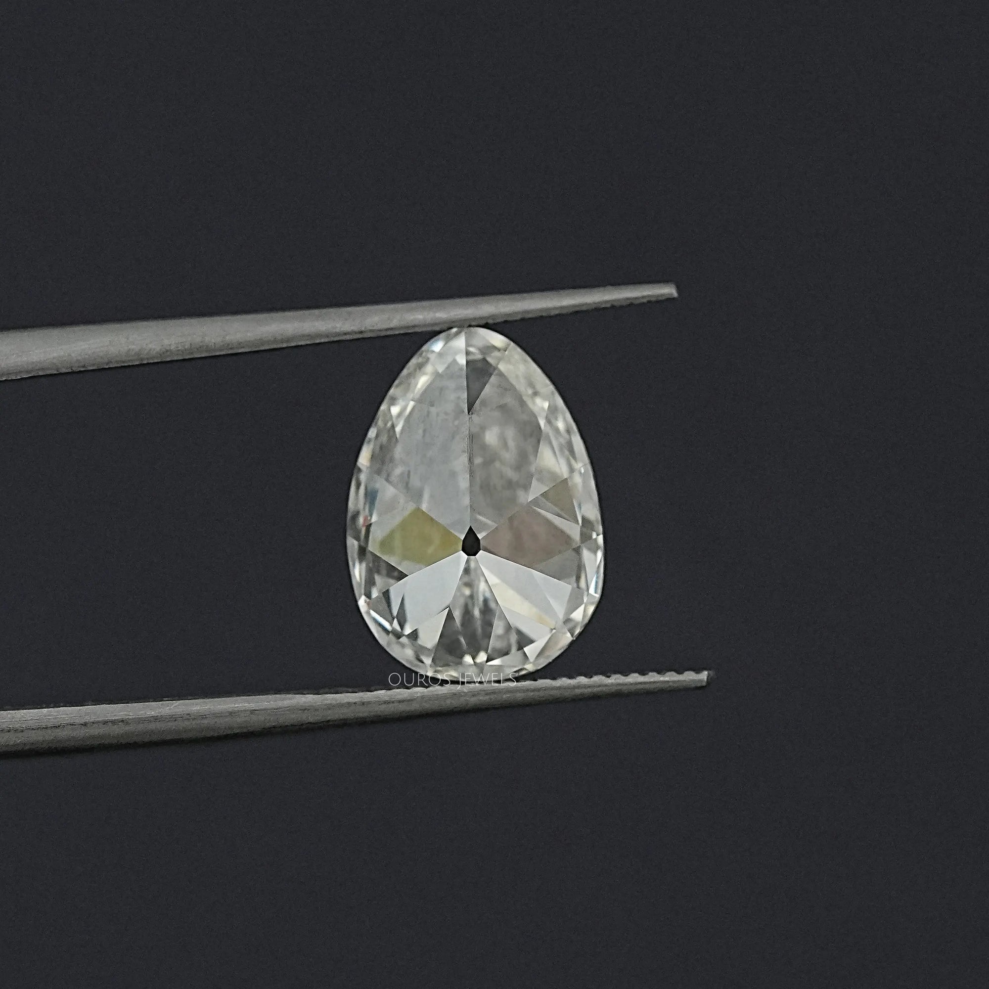 3.54 CT Old Mine Pear Lab Grown Loose diamond Loose