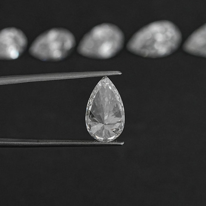 Pear Cut Lab Grown Diamond With IGI Certified