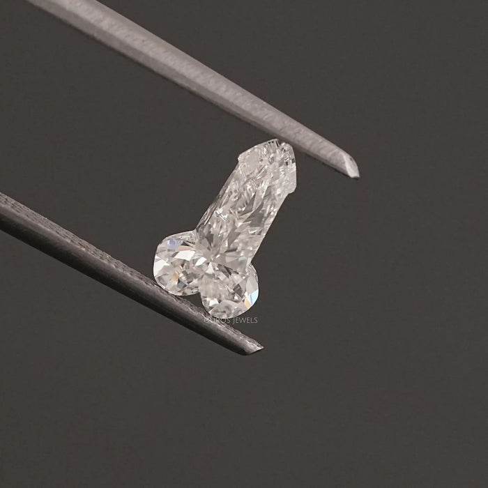 0.95 Carat Penis  Shape Lab Grown Diamond