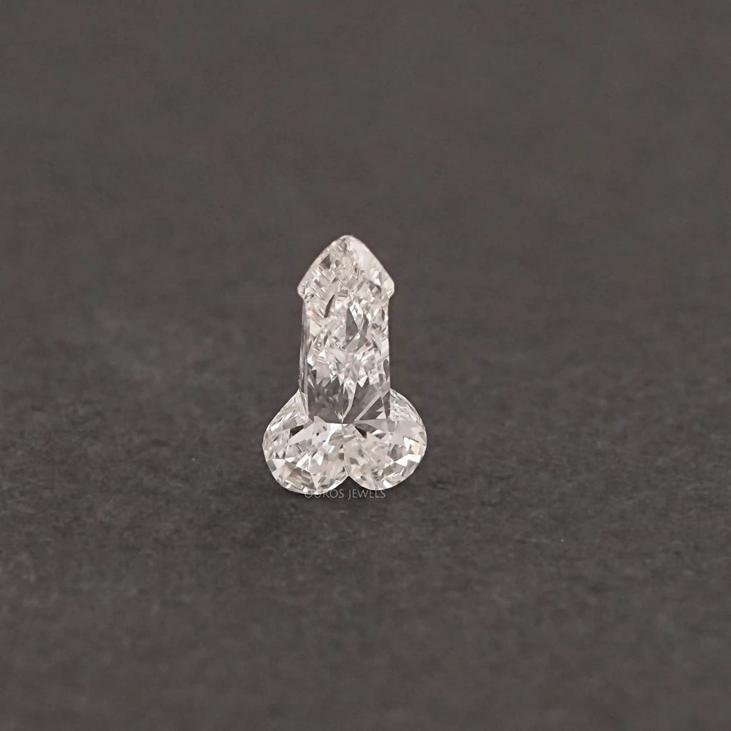 0.95 Carat Penis  Shape Lab Grown Diamond