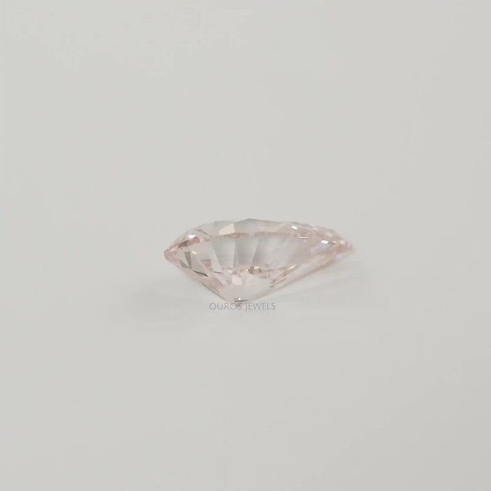 Pear Cut Pink Lab Diamond With 5.11 Carat