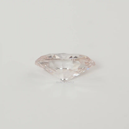 Oval Shape Fancy Intense Pink Lab Grown Diamond