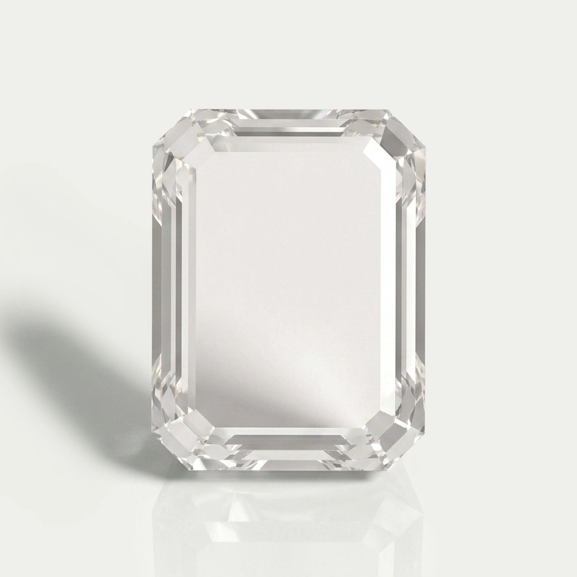 Portrait Emerald Cut Lab Grown Diamond