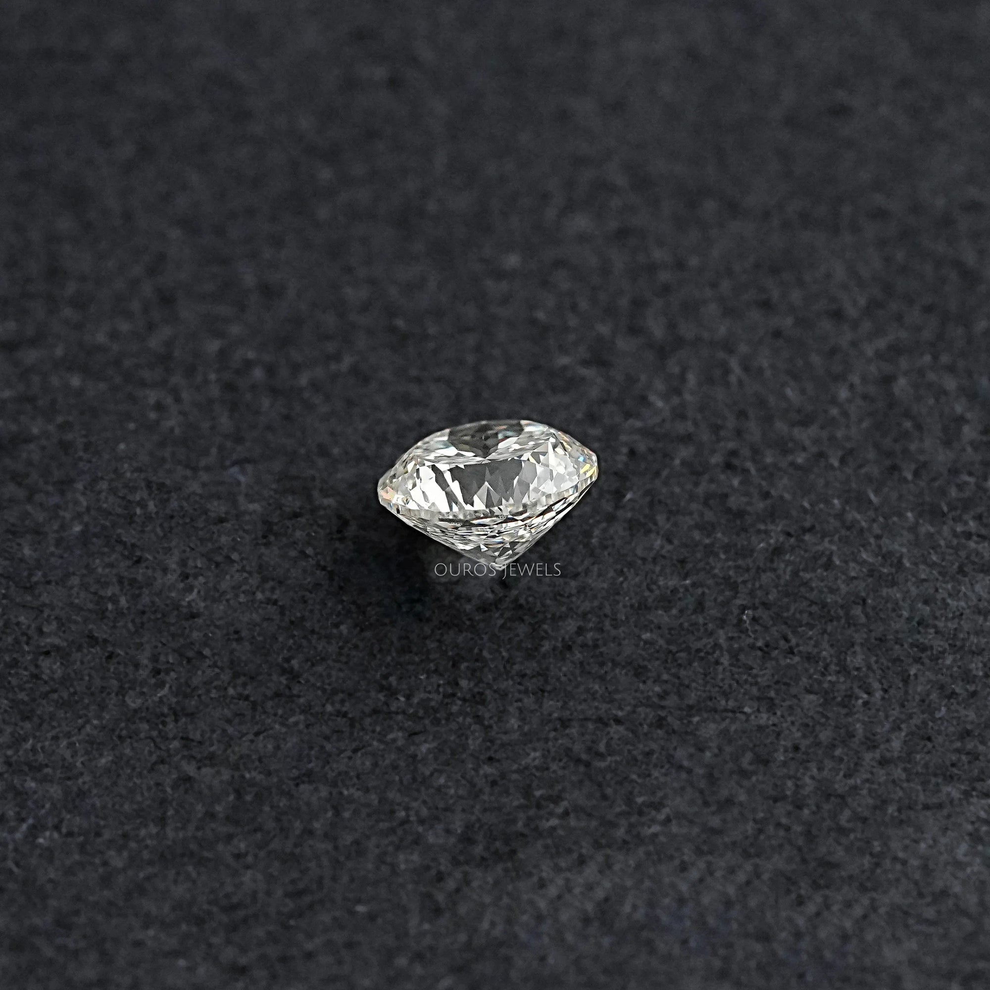 Portuguese Round Cut Lab Grown Diamond