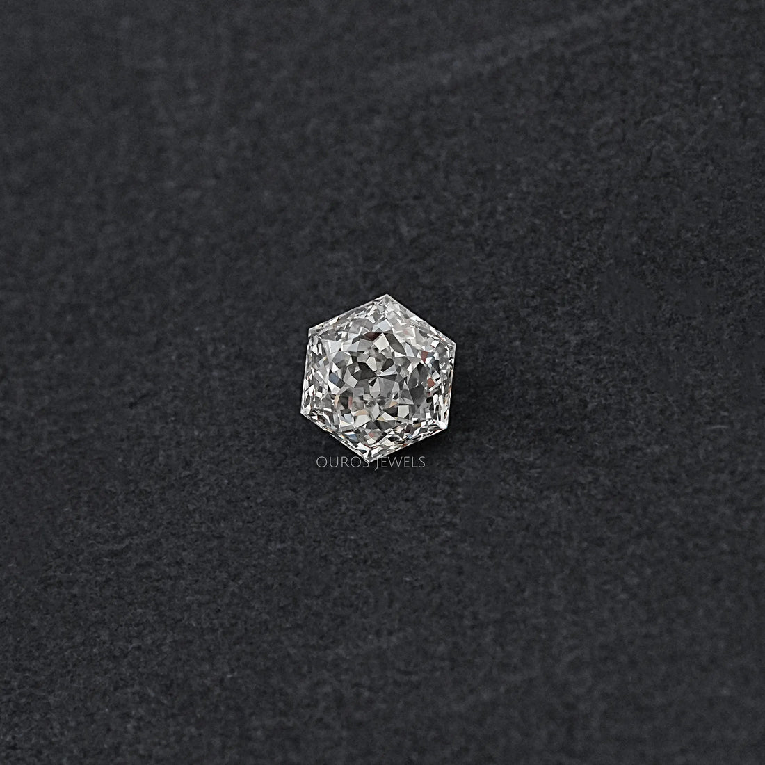 Portuguese Hexagon Cut Lab Diamond Loose Loose