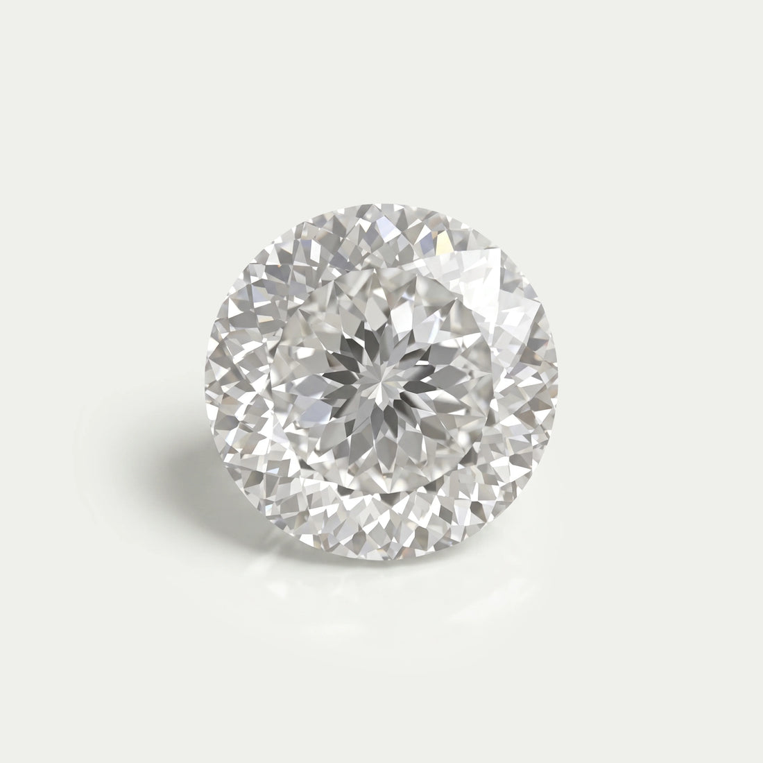 Portuguese Round Cut Lab Grown Diamond