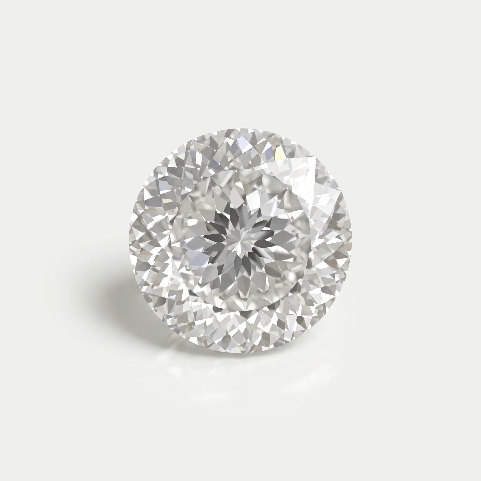 Portuguese Round Cut Lab Grown Diamond