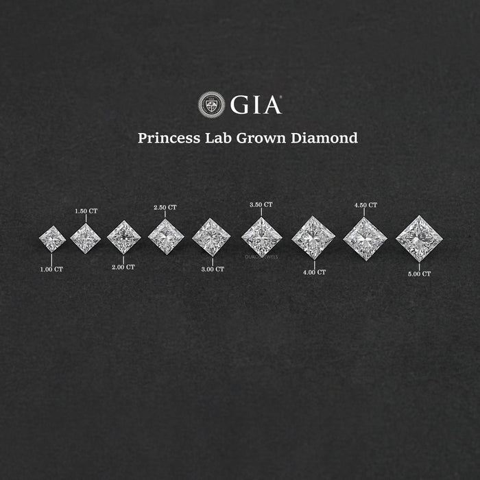 Princess Cut Lab Diamond