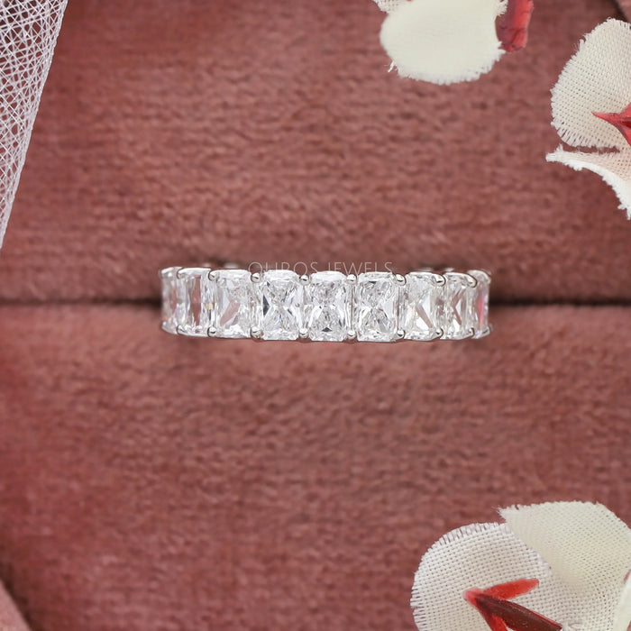 Radiant Cut Lab Diamond Eternity Ring