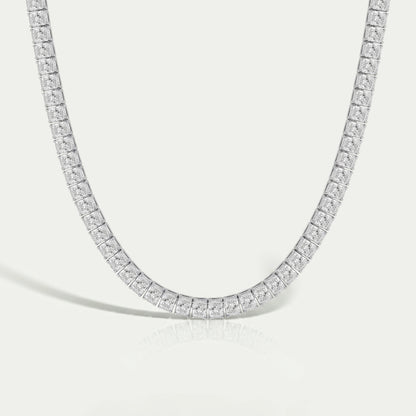 Radiant Cut Lab Diamond Tennis Necklace Necklaces