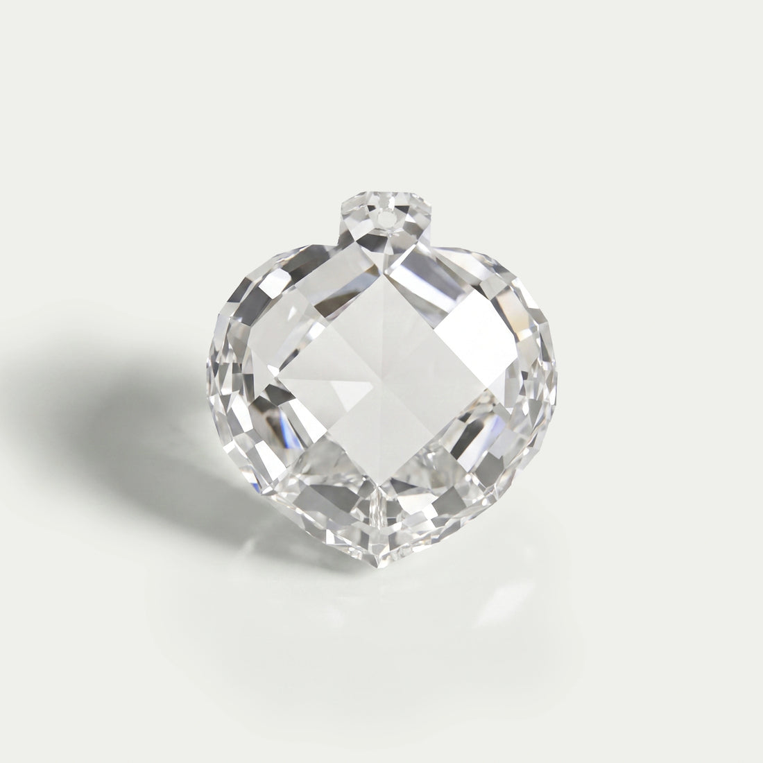 5.25 Carat Rose Cut Heart Lab Grown Diamond