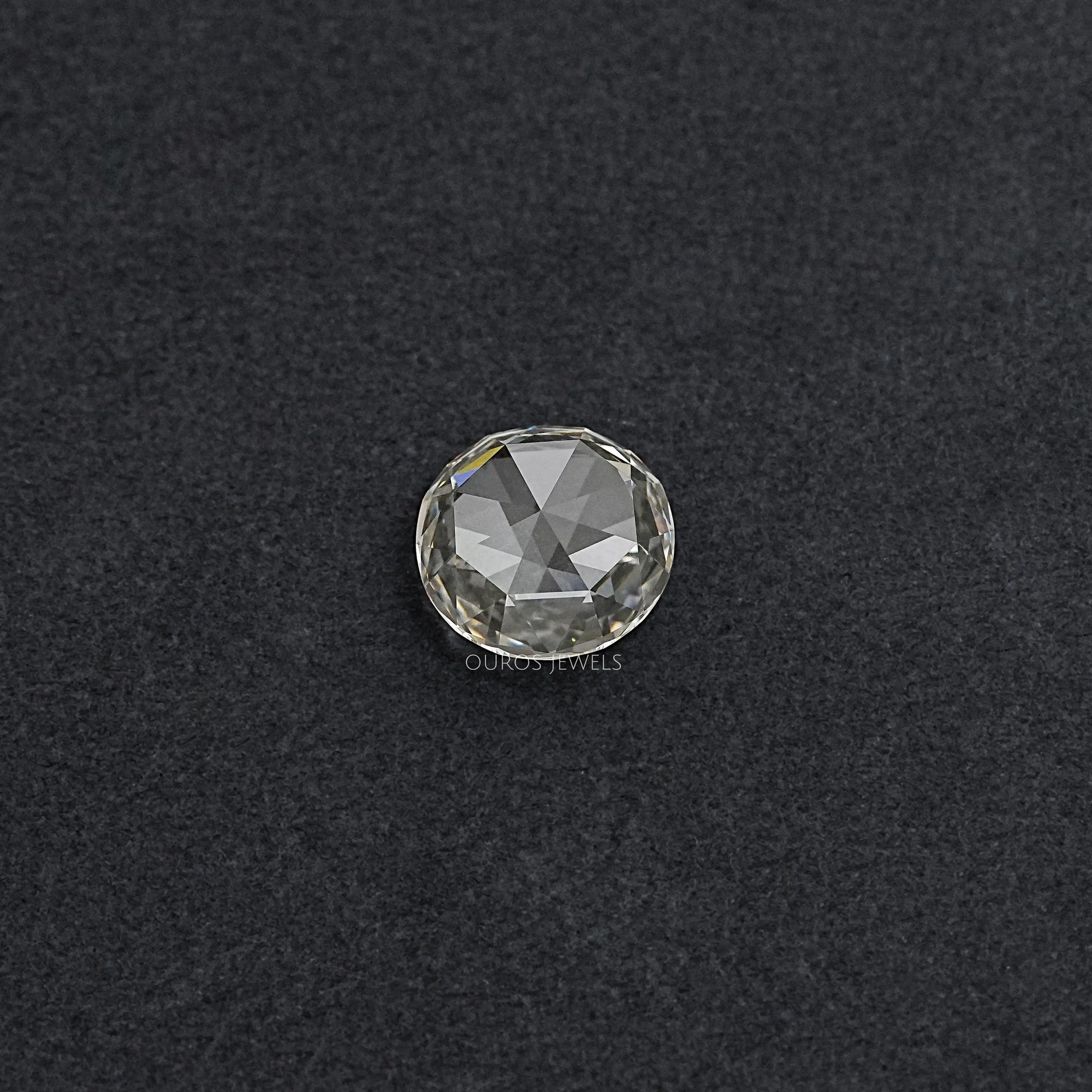 Rose Cut Round Lab Grown Diamond