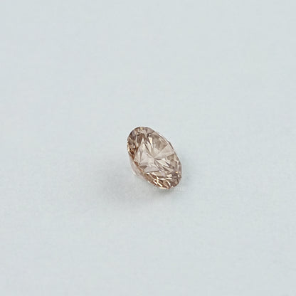 Round Cut Brown Lab Grown Diamond Loose