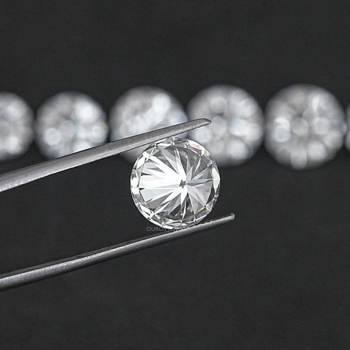 Certified Round Cut Lab Grown Loose Diamond