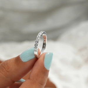 VS clarity wedding eternity ring