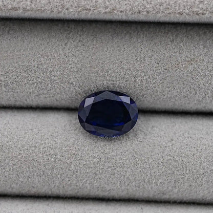 Oval Cut Lab Sapphire Gemstone Loose