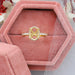 solitaire accent oval-shaped semi-mount engagement ring in jewelry box