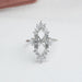 [Front View of Semi Mount Halo Ring]-[Ouros Jewels]