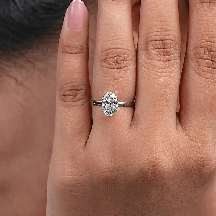 6 Prong Diamond Engagement Ring