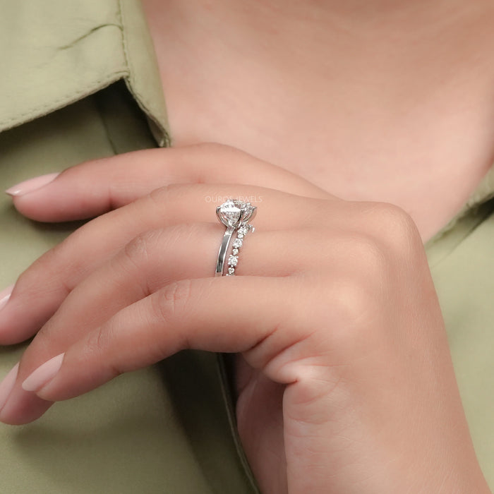 Lab Grown Heart Shaped Diamond Ring