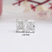 4 carat stud earrings 