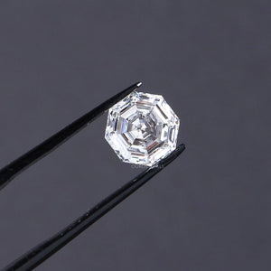 Octagon Cut Lab Grown Diamond With 1.05 Carat