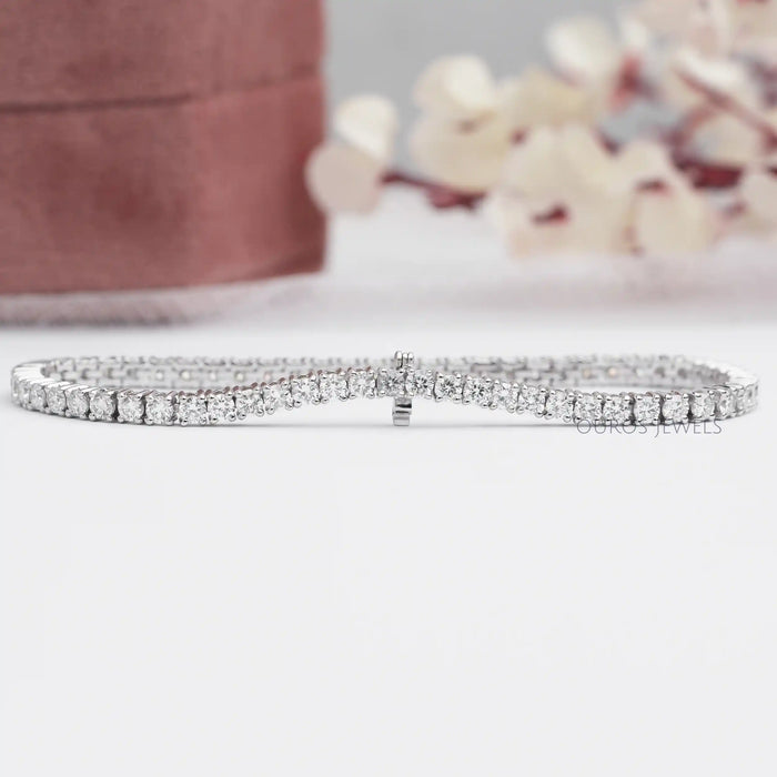 Lab Grown Diamond Tennis Bracelet