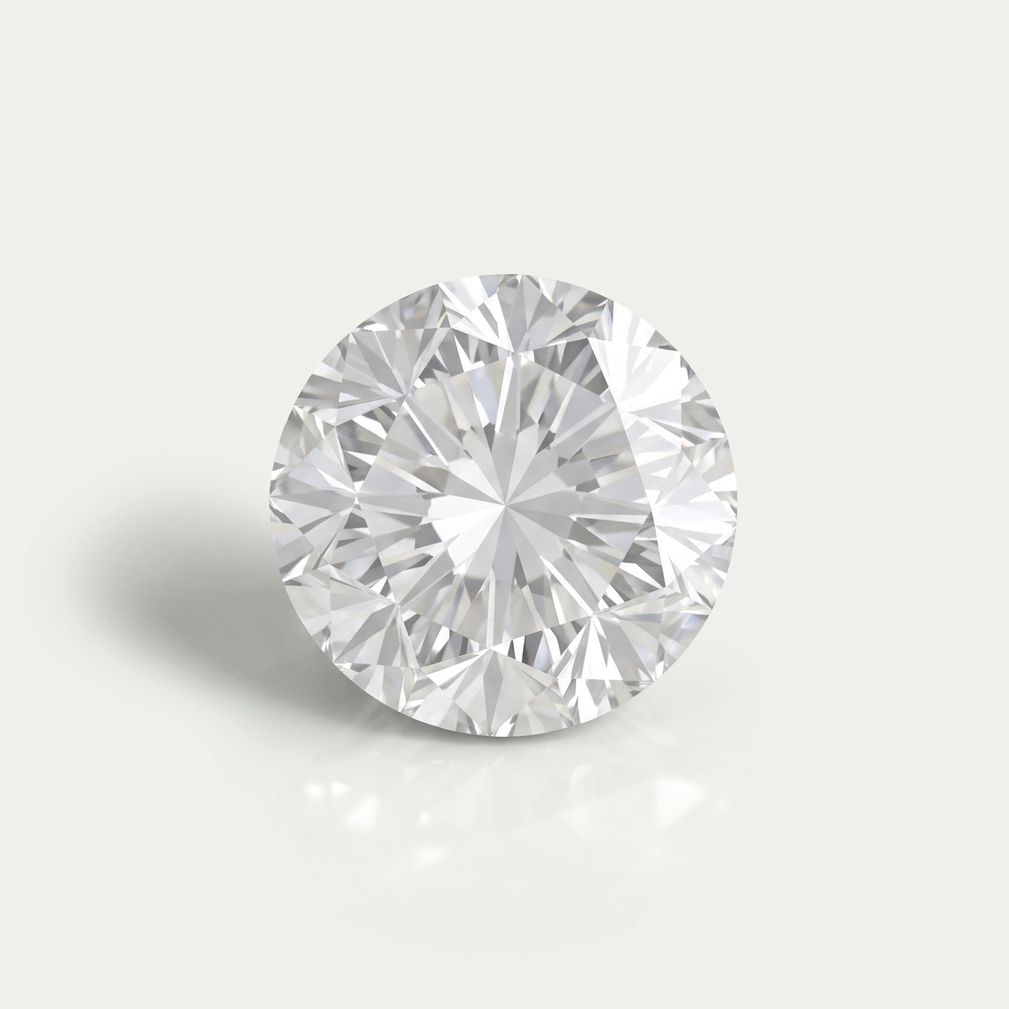 0.55 Carat Star Cut Round Lab Grown Diamond Loose