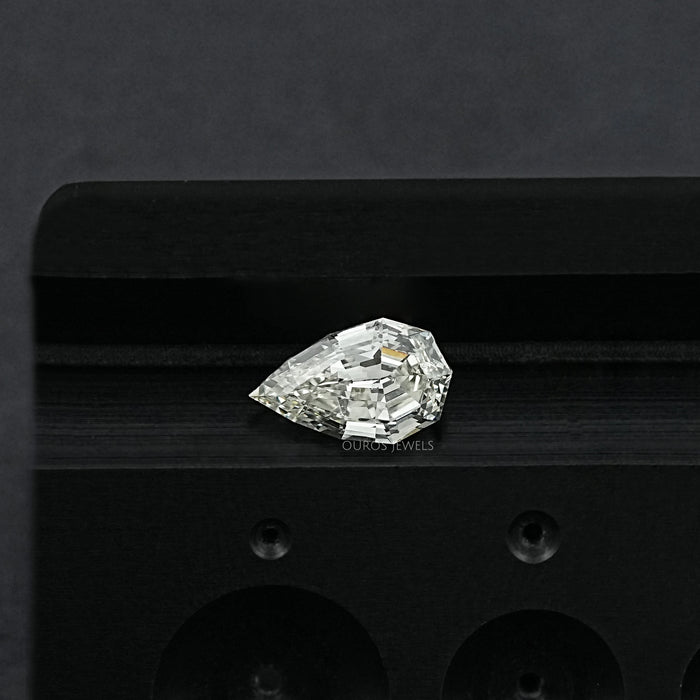 Step Cut Pear Lab Grown Loose Diamond - JK/VS