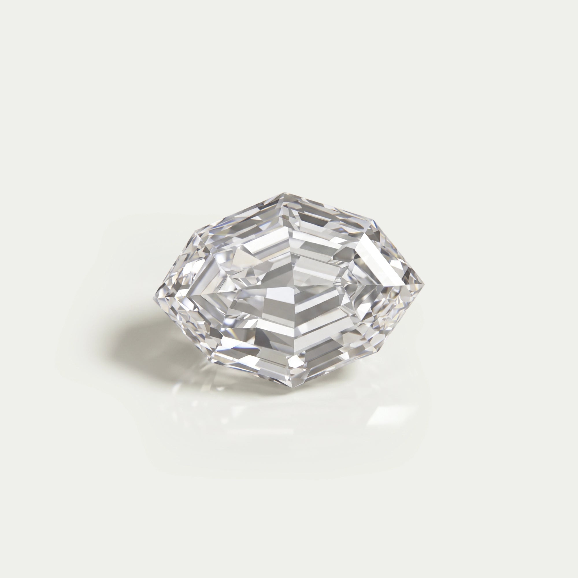 Step Cut Moval Lab Grown Diamond