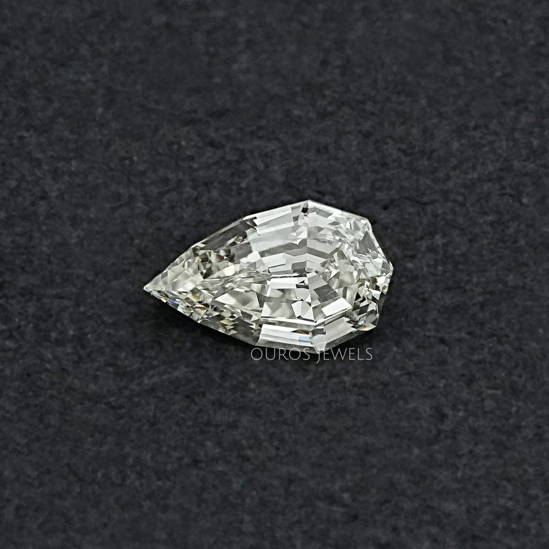 Step Cut Pear Lab Grown Loose Diamond Loose