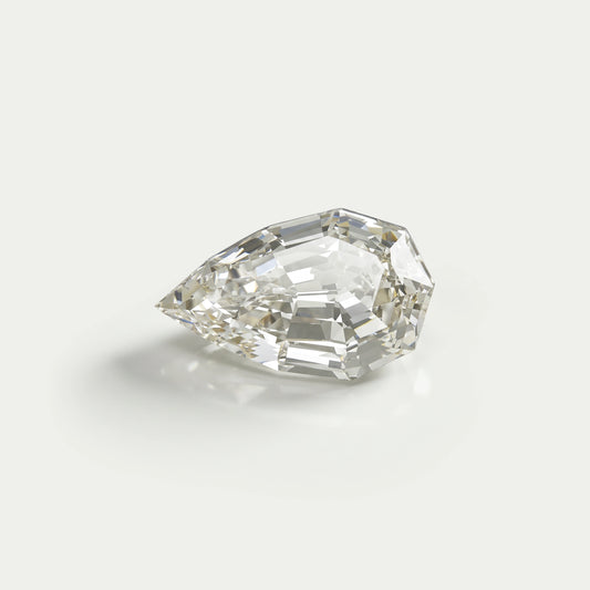 Step Cut Pear Lab Grown Loose Diamond Loose
