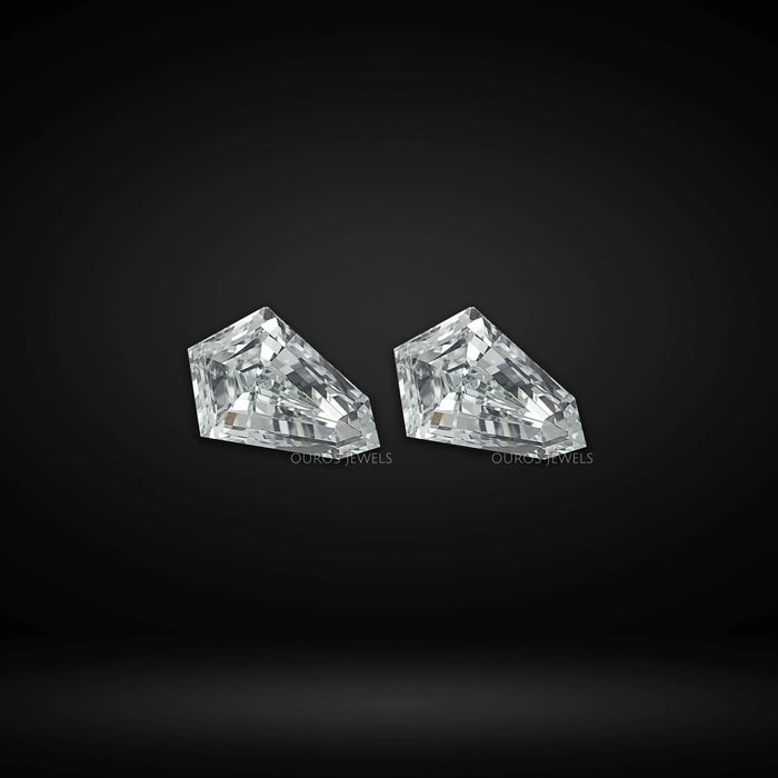Shield Step Cut Lab Grown Diamond 