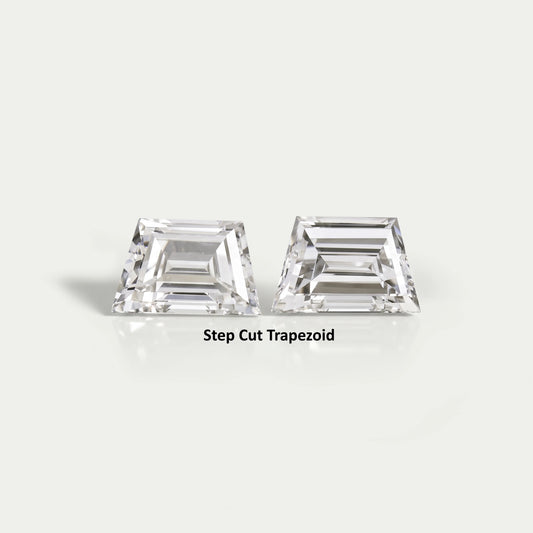 Trapezoid Lab Grown Diamond Matching Pair Loose