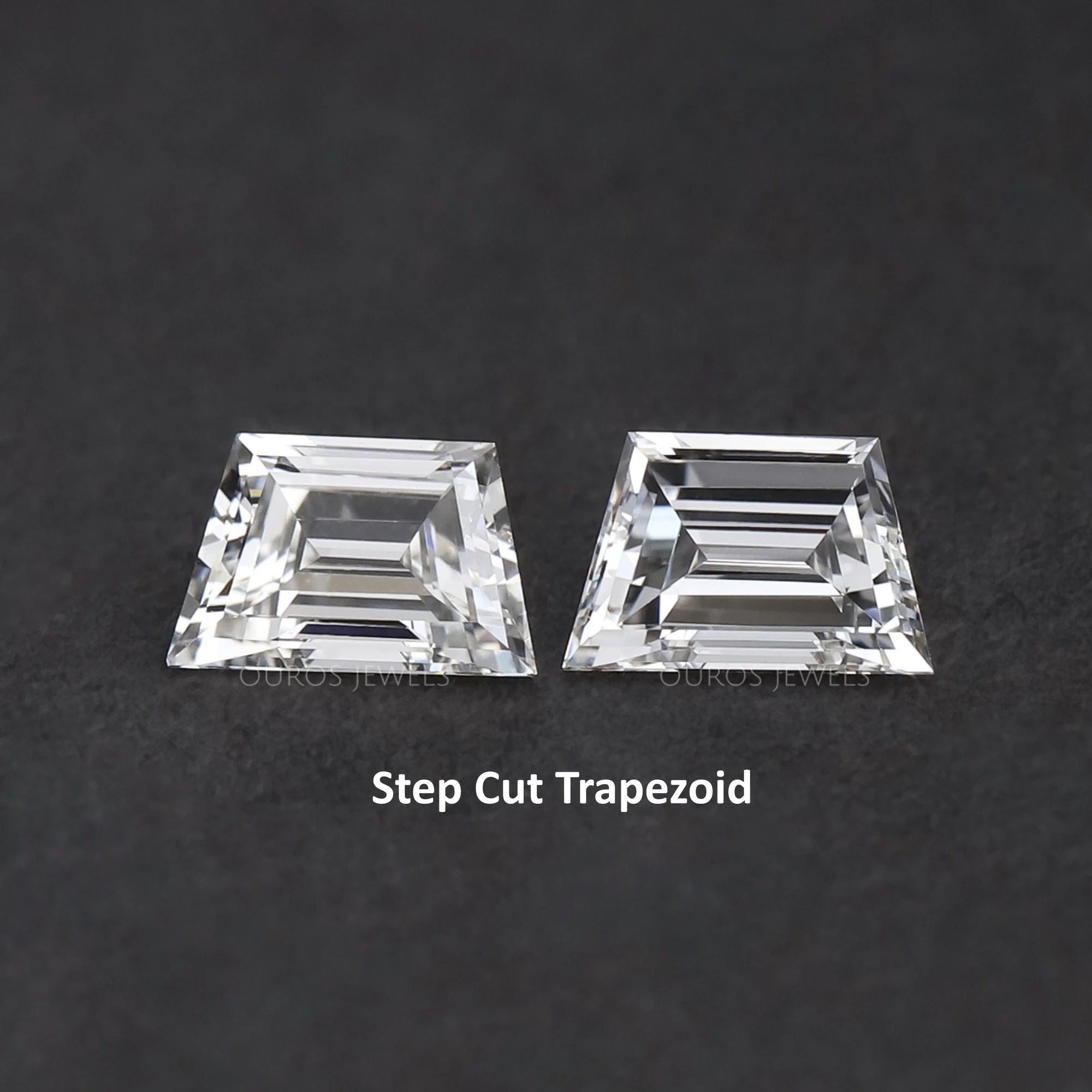 Trapezoid Lab Grown Diamond Matching Pair Loose