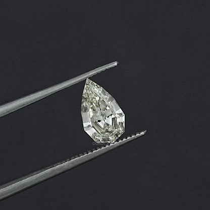Step Cut Pear Lab Grown Loose Diamond Loose