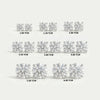 IGI Certified Round Lab Grown Diamond Stud Earrings