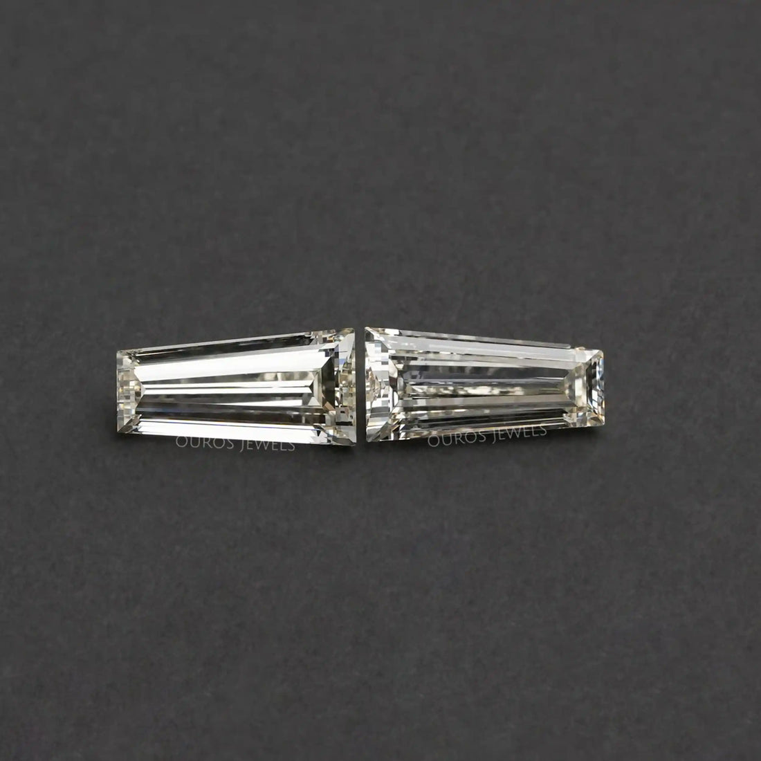 Tapered Baguette Cut Lab Grown Diamond Pair Loose