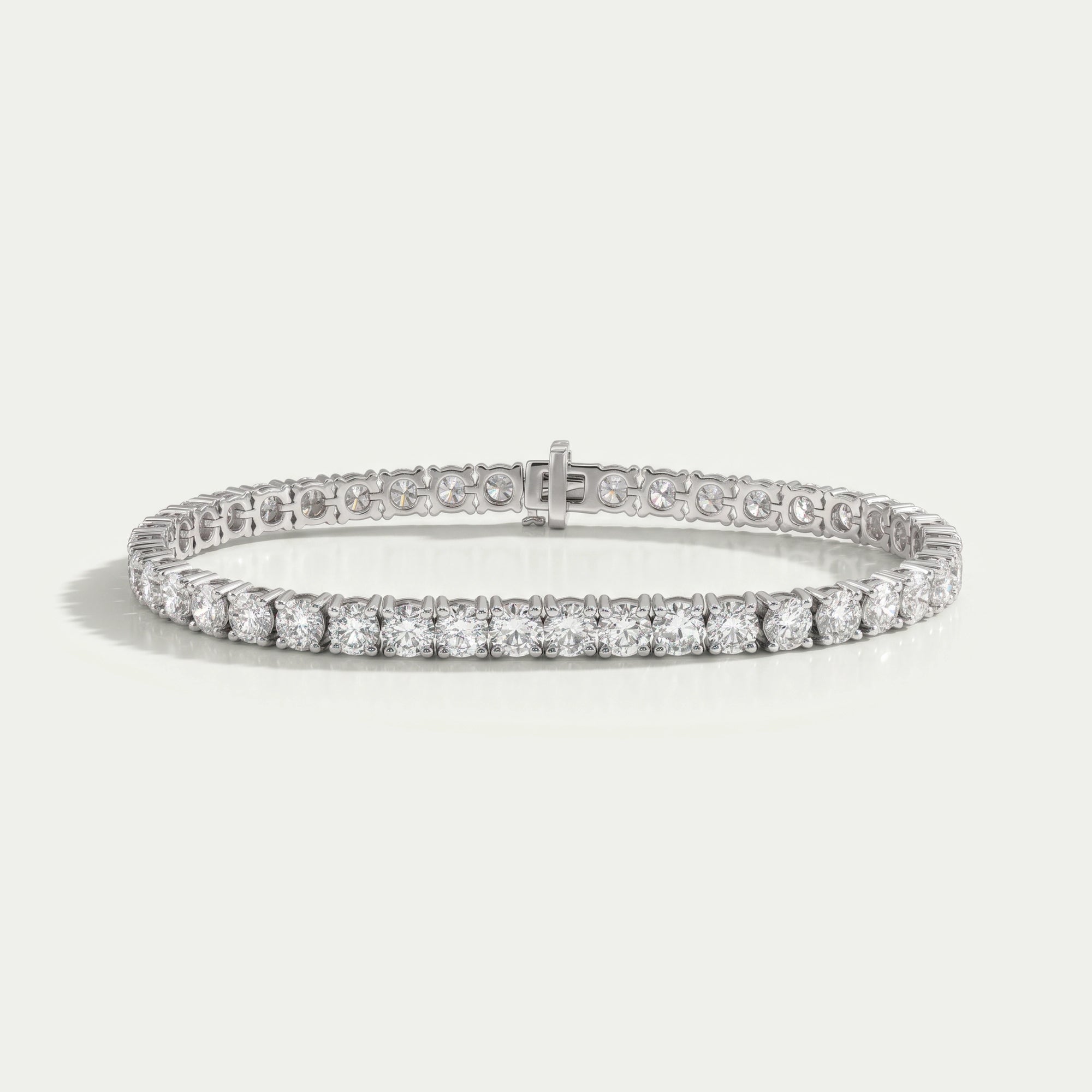 Round Cut Lab Diamond Men's Bracelet Bracelet