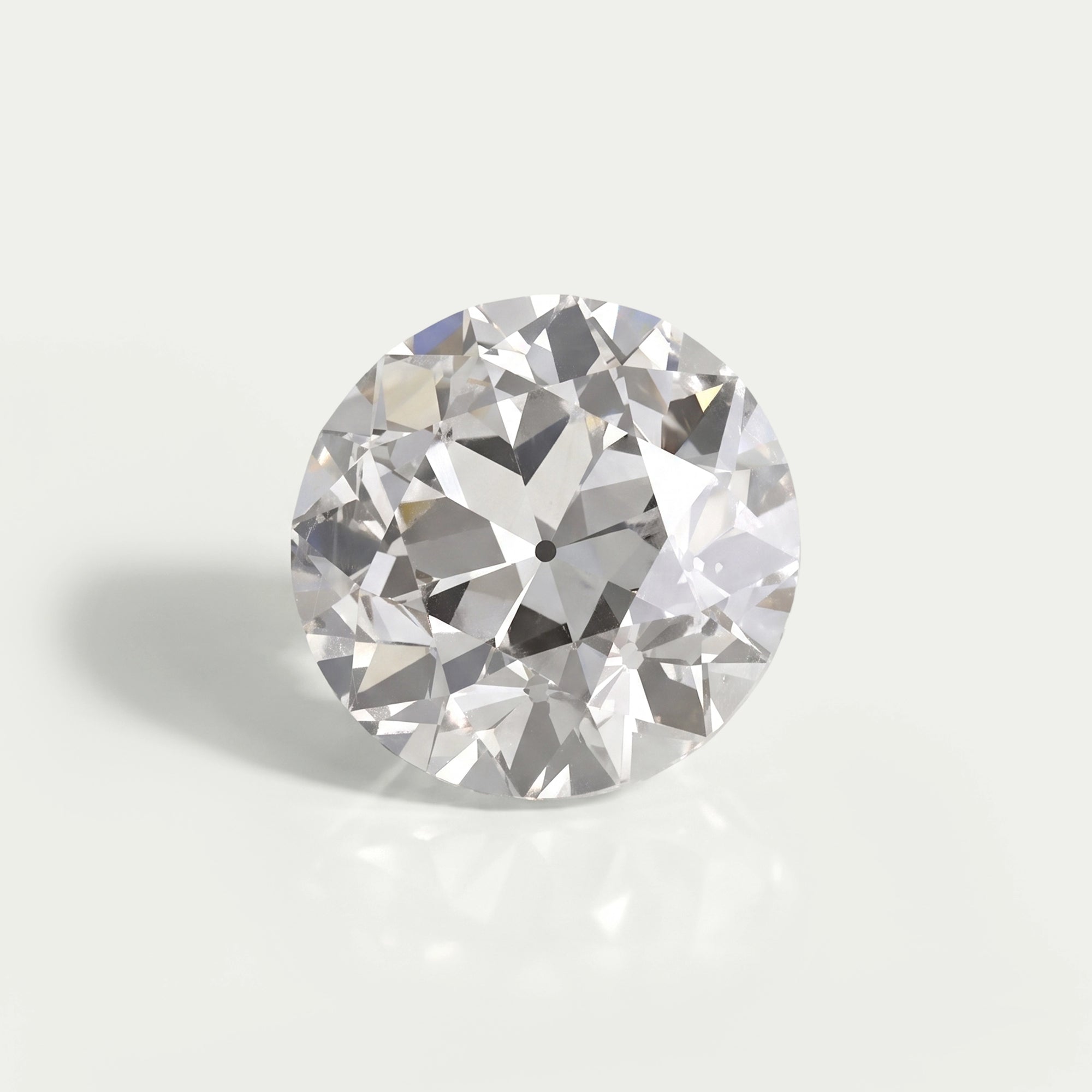 Traditional Old European Round Cut Lab Diamond Loose