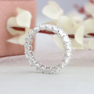 Radiant Cut Lab Diamond Eternity Ring