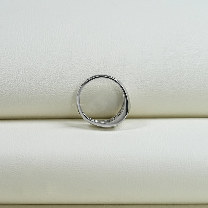Triangle Lab Diamond Wedding Band