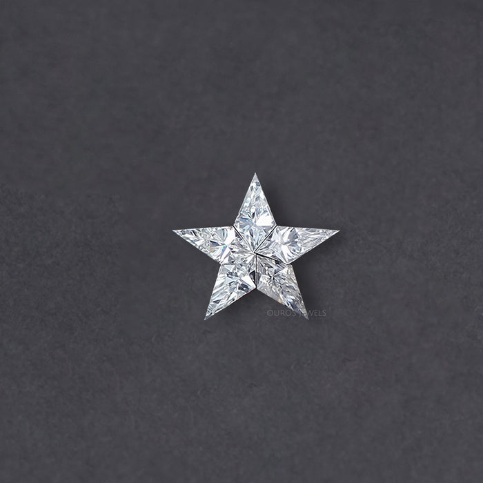 Star Pie Cut Lab Grown Diamond