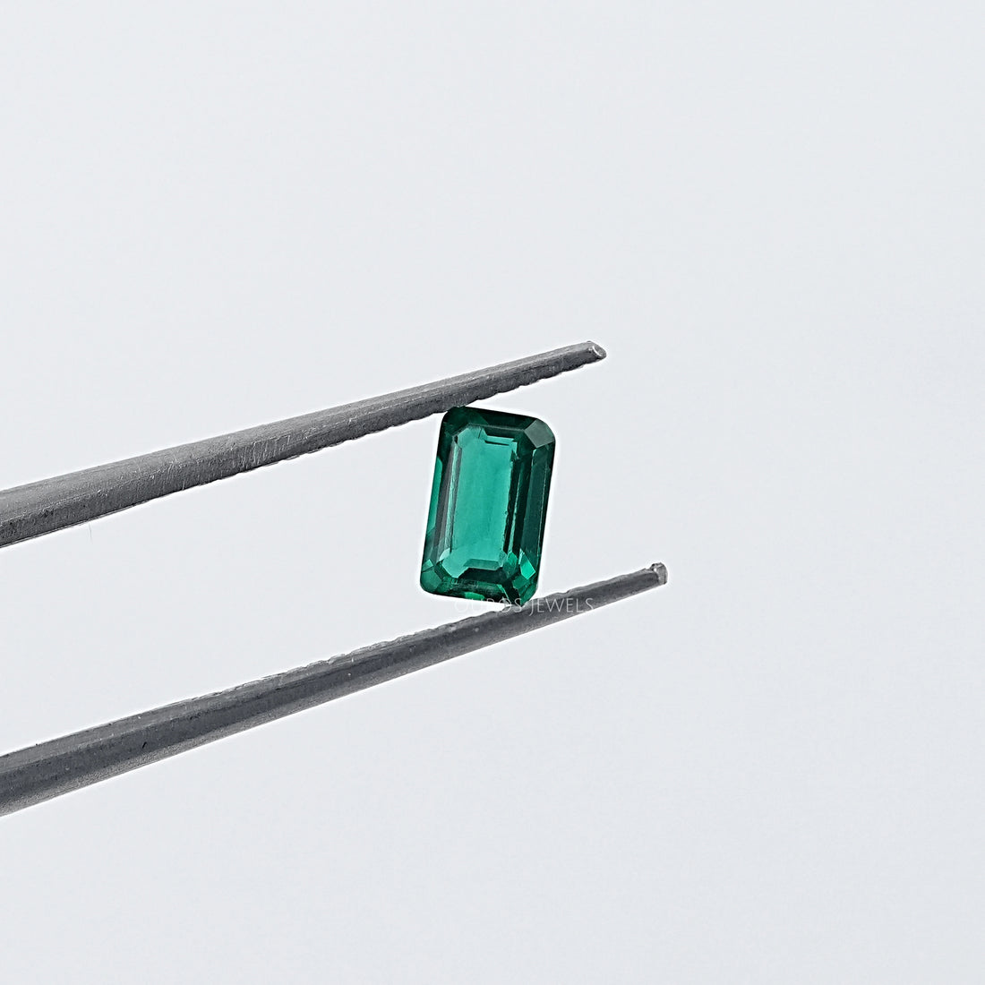 Zambian Green Emerald Cut Gemstone Loose