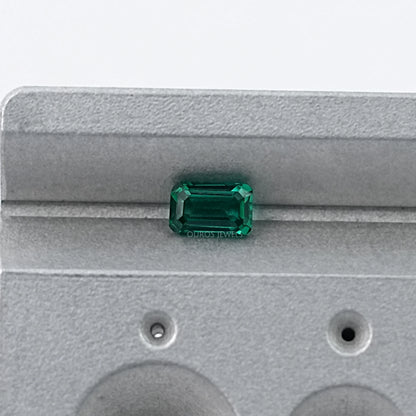 Zambian Green Emerald Cut Gemstone Loose