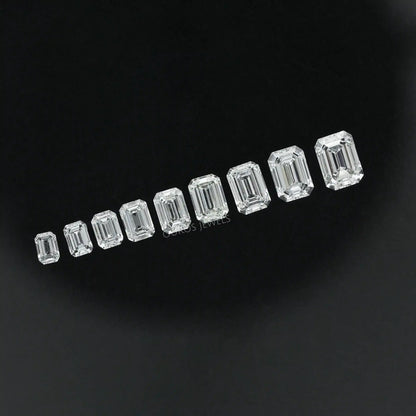 Loose Emerald Cut Lab Diamond Loose