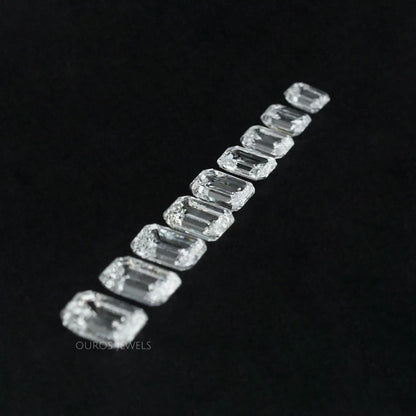 Loose Emerald Cut Lab Diamond Loose