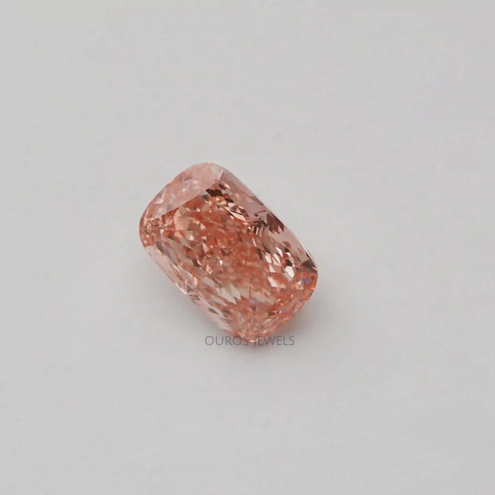 [Long Cuahion Cut Pink Diamond]-[Ouros Jewels]