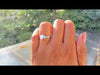 emerald cut toi et moi ring