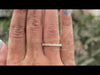 See this Baguette And Round Diamond Half Eternity Band in youtube video.